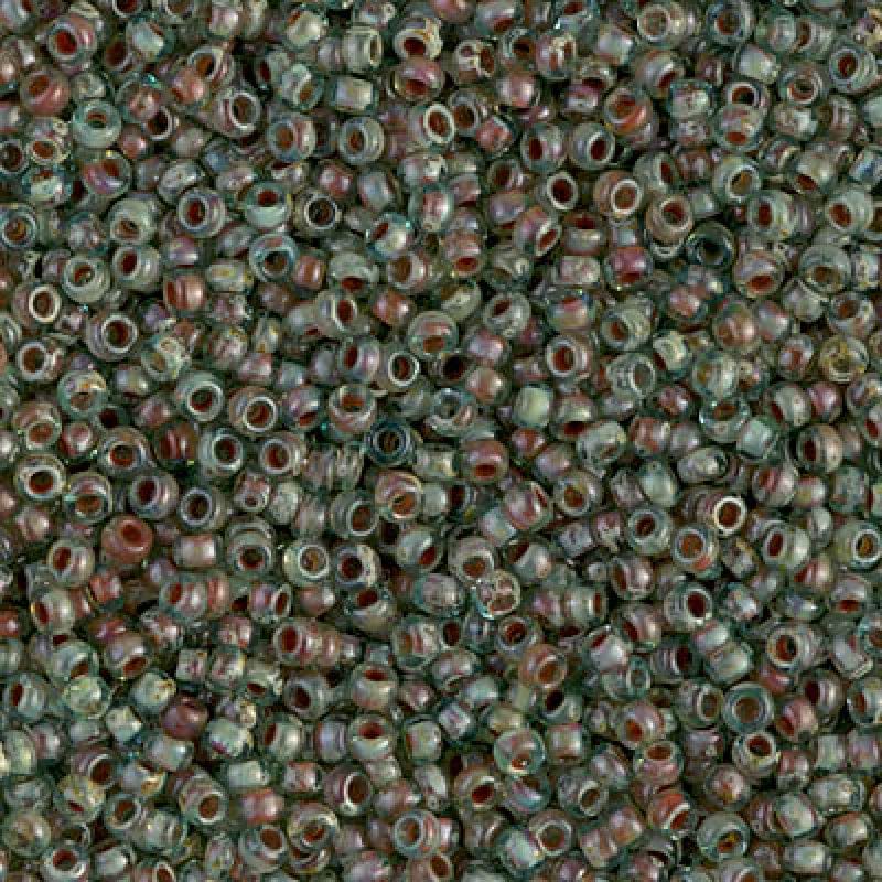 Miyuki Seed Beads 11/0 Picasso Transparent Olivine , 4506-NEW!!!