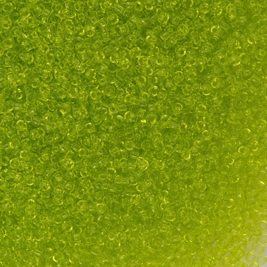 Miyuki Seed Beads 11/0 Transparent Chartreuse ,0143-NEW!!!