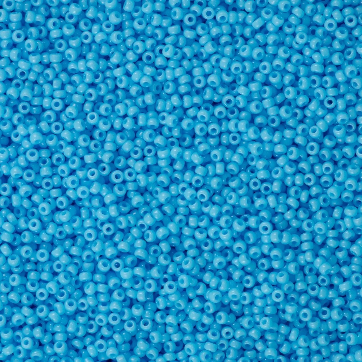 Miyuki Seed Beads 15/0, 0413 - Opaque Turquoise Blue