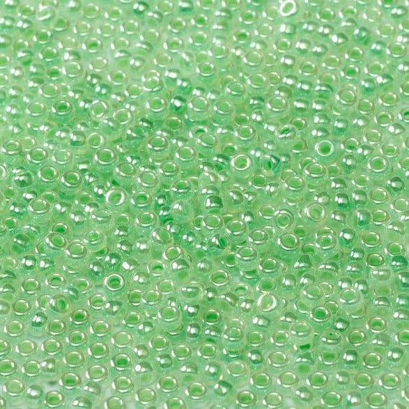 Miyuki Seed Beads 15/0,0520 - Mint Green Ceylon, 10 Gr
