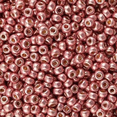 Miyuki Seed Beads 8/0 Duracoat Galvanized Dark Coral, 4209-NEW!!!