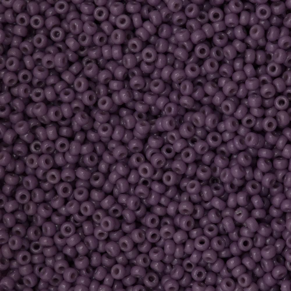 Miyuki Seed Beads 8/0 Duracoat Opaque Dark Orchid 4489-NEW!!!