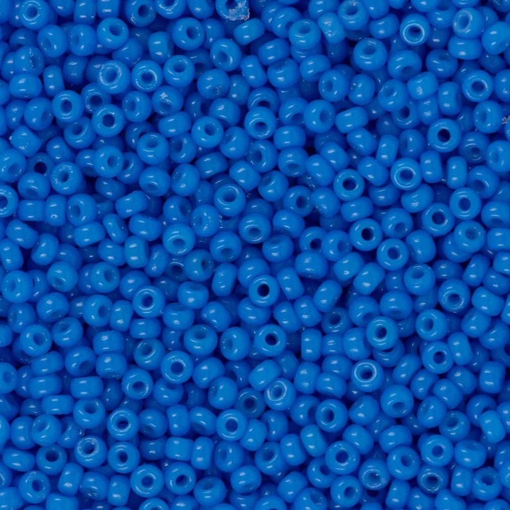 Miyuki Seed Beads 8/0 Duracoat Opaque Delphinium, 4484