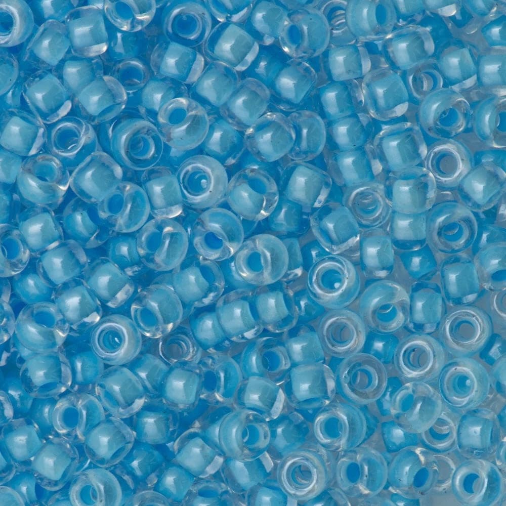 Miyuki Seed Beads 8/0 Luminous Ocean Blue , 4300