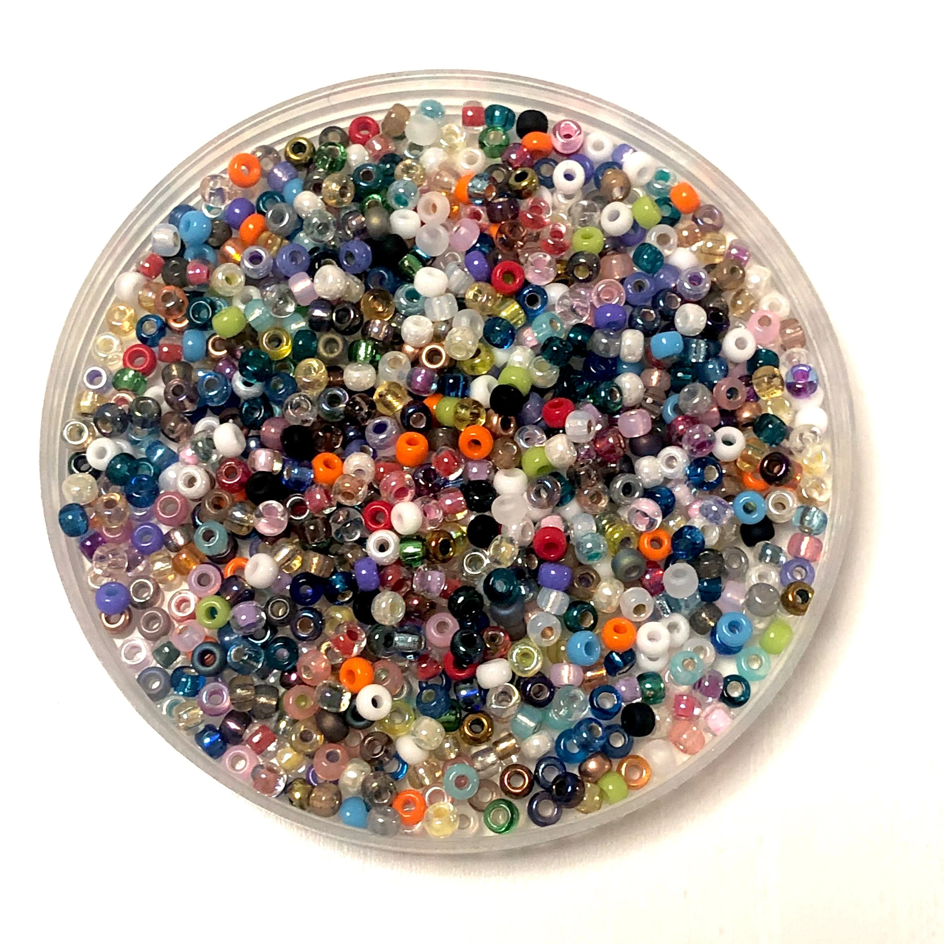 Miyuki Seed Beads 8/0, Mixed Color-Miyuki Seed Beads 20 Gr,