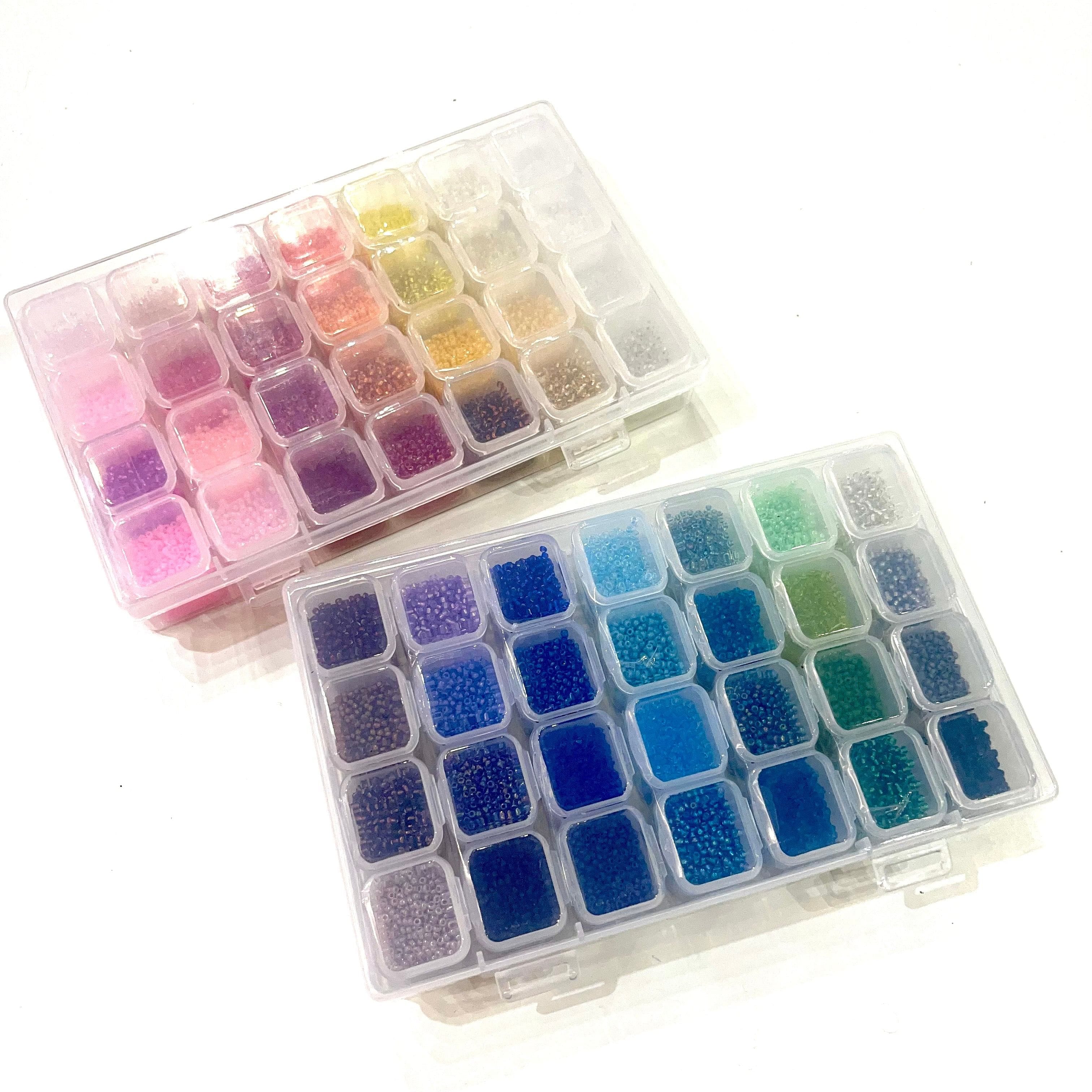 Miyuki Seed Beads Starter Set, 56 Colours 280 Gr 11/0 Round Seed Beads, Container - Image 3
