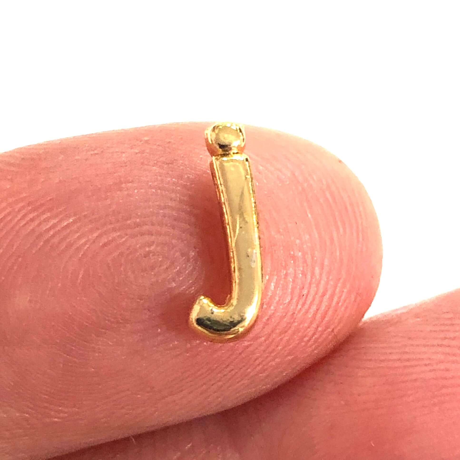 NEW!!! 24Kt Gold Plated Initial Charms, Gold Alphabet Letter Charms - Image 29