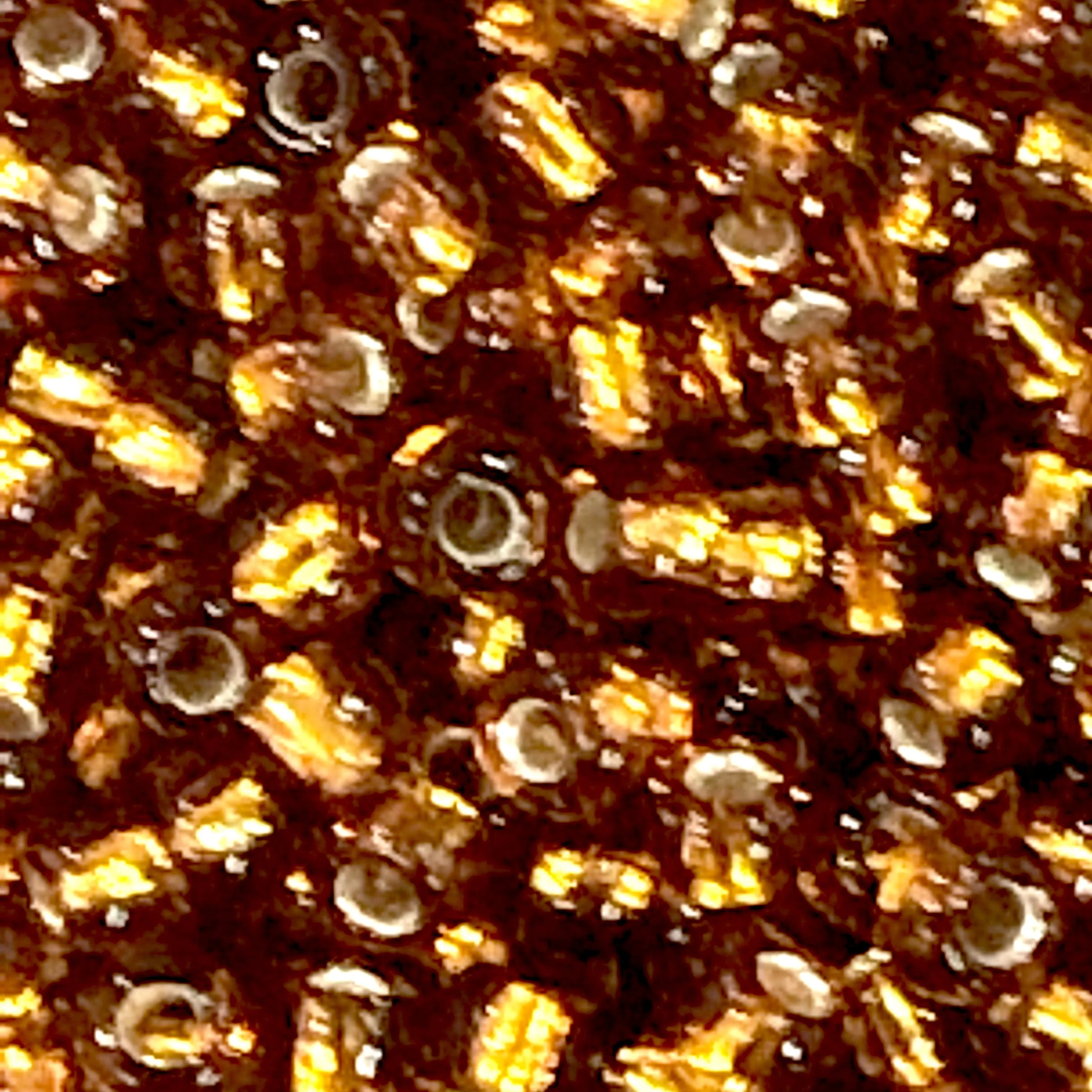 Preciosa Seed Beads 8/0 Rocailles-Round Hole-20 Gr, 17090 Topaz Silver Lined - Image 2