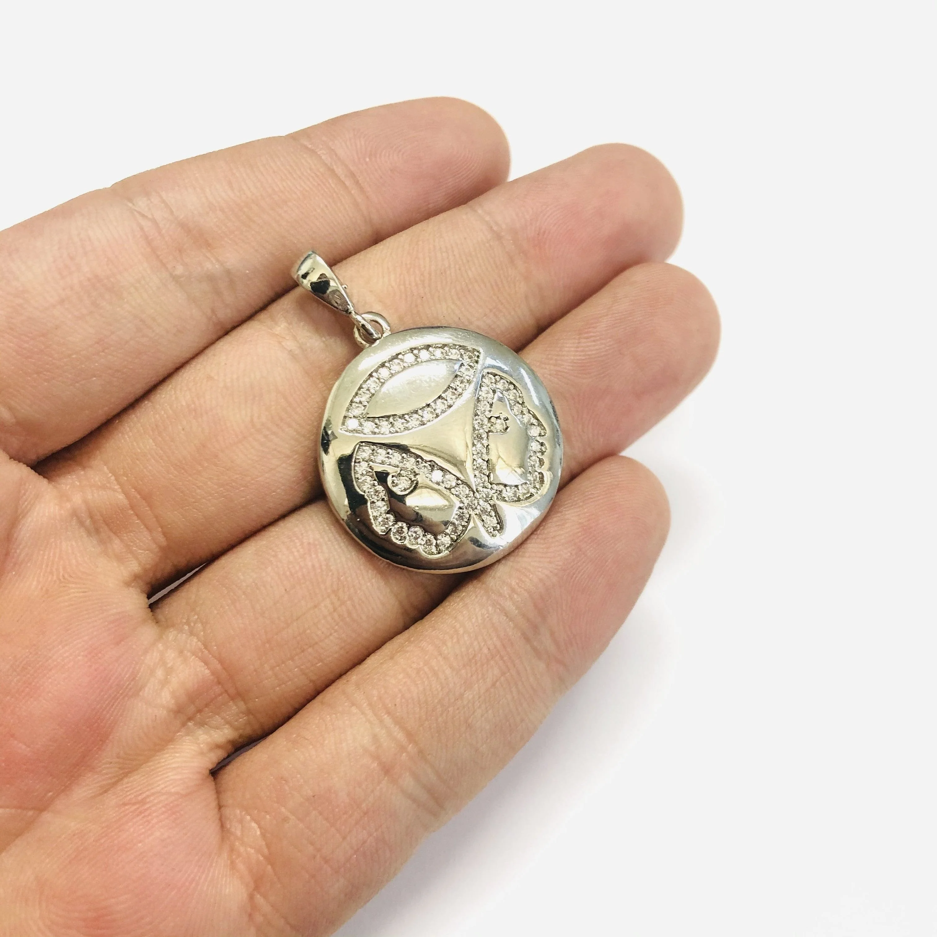 Rhodium Plated Brass Zodiac Horoscope Sign, Constellation Medallion Pendant, Celestial Astrology Charm for Necklace Jewelry Making - Image 6